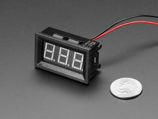 Panel Volt Meter - 4.5V to 30VDC