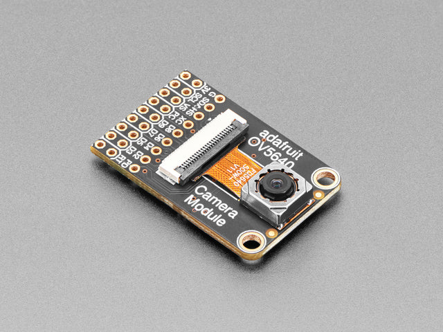 Angled shot of camera module breakout.