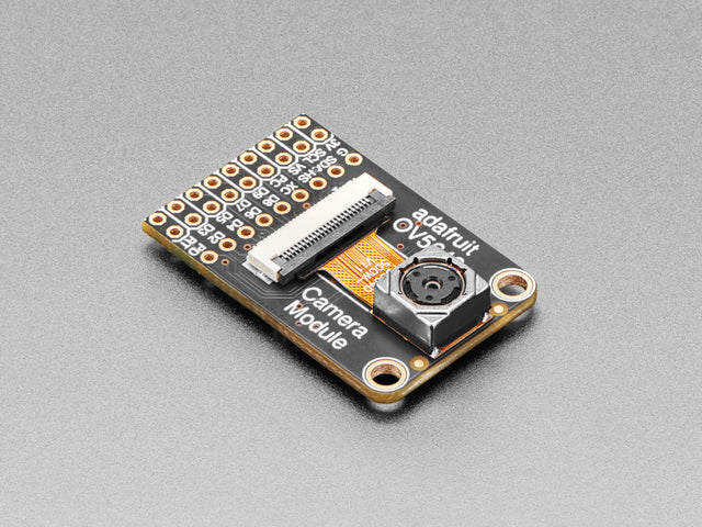 Angled shot of camera module breakout.