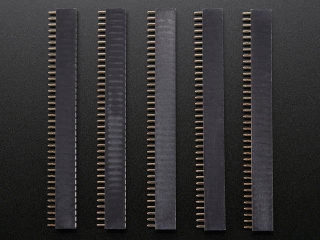 36-pin 0.1" Female header - pack of 5!