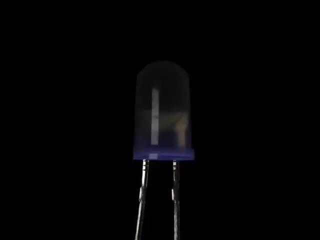 Diffused 5mm Fast Flashing RGB LED - 10 pack