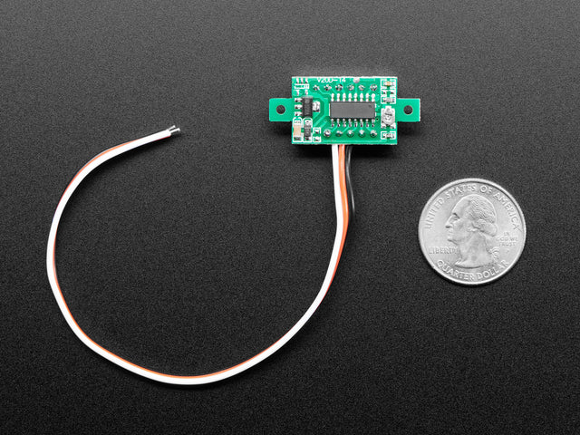 Mini 3-wire Volt Meter (0 - 99.9VDC)