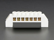 Power Distribution Bus - 7 x 6mm diameter solid brass
