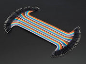 Premium Male/Male Jumper Wires - 40 x 6" (150mm)