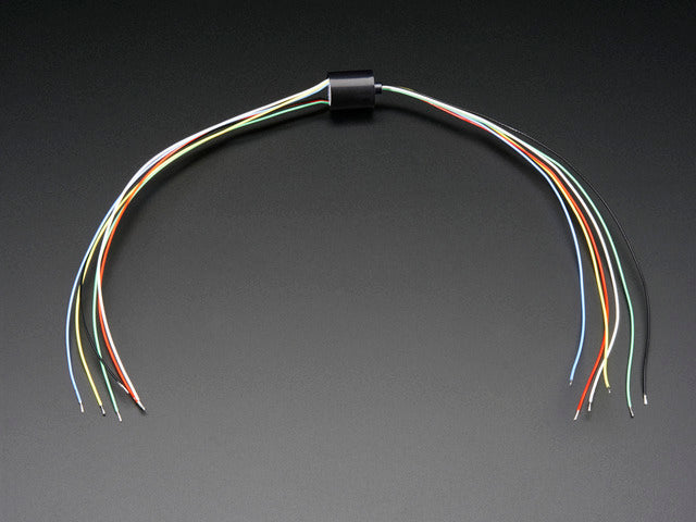 Miniature Slip Ring with 6 wires