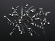 Diffused White 3mm LED (25 pack)