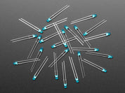 Diffused Blue 3mm LED (25 pack)