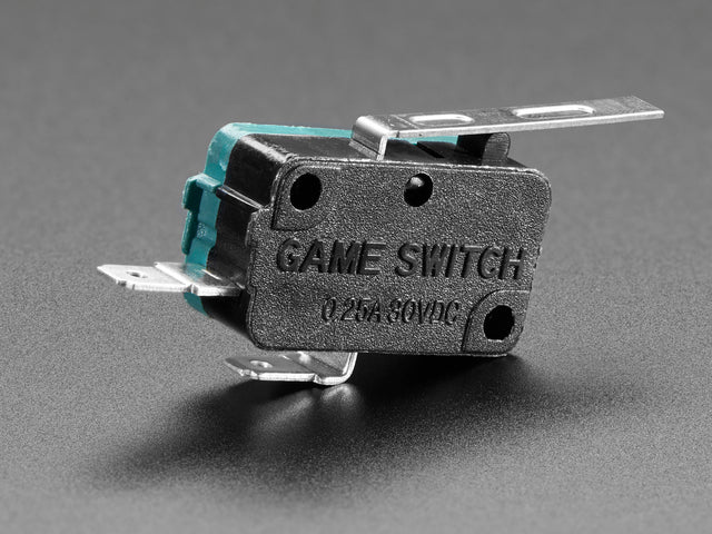 Micro Switch w/Lever - 2 Terminal