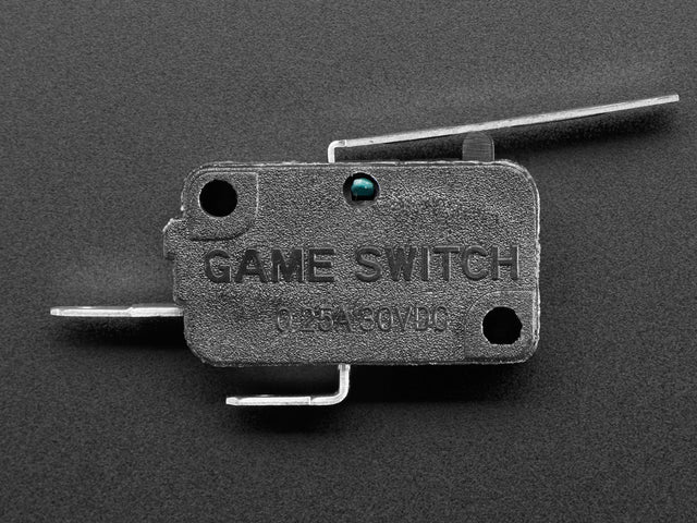 Micro Switch w/Lever - 2 Terminal
