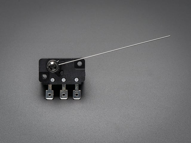 Three Terminals Micro Switch with Wire lever