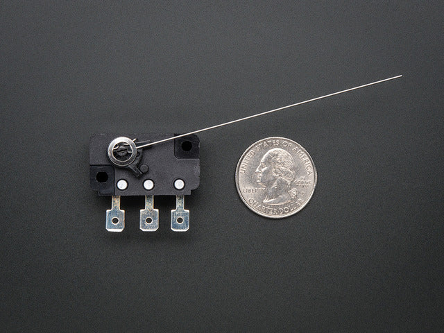 Micro Switch w/Wire - Three Terminals