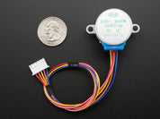 Small Reduction Stepper Motor - 5VDC 32-Step 1/16 Gearing