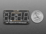 Adafruit 7-Segment LED Matrix Backpack - STEMMA QT / qwiic