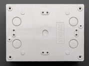 Large Plastic Project Enclosure - Weatherproof with Clear Top