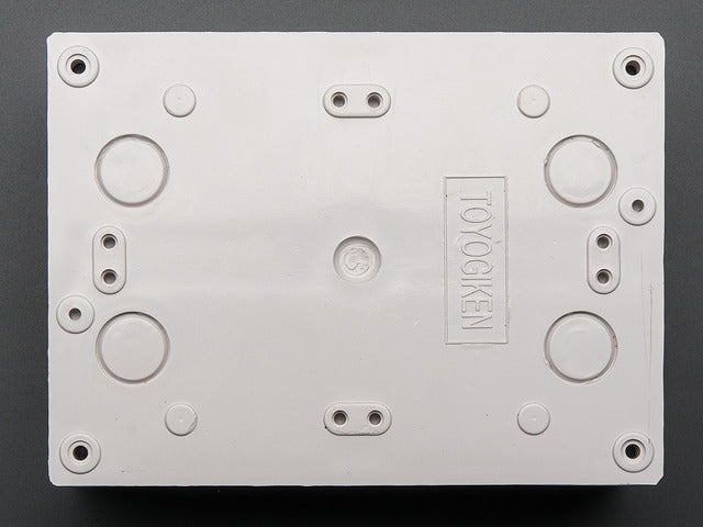 Large Plastic Project Enclosure - Weatherproof with Clear Top