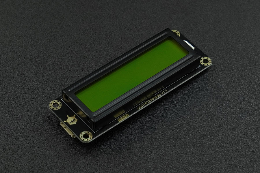 Gravity: I2C LCD1602 Arduino LCD Display Module (Green)