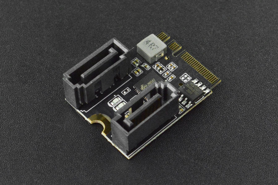 M.2（A+E Key）to SATA3.0 Expansion Card for LattePanda Delta/Alpha