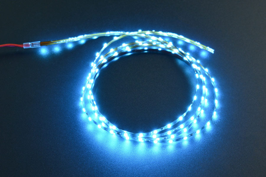 12V Flexible LED Strip (120 LEDs) - Ice Blue