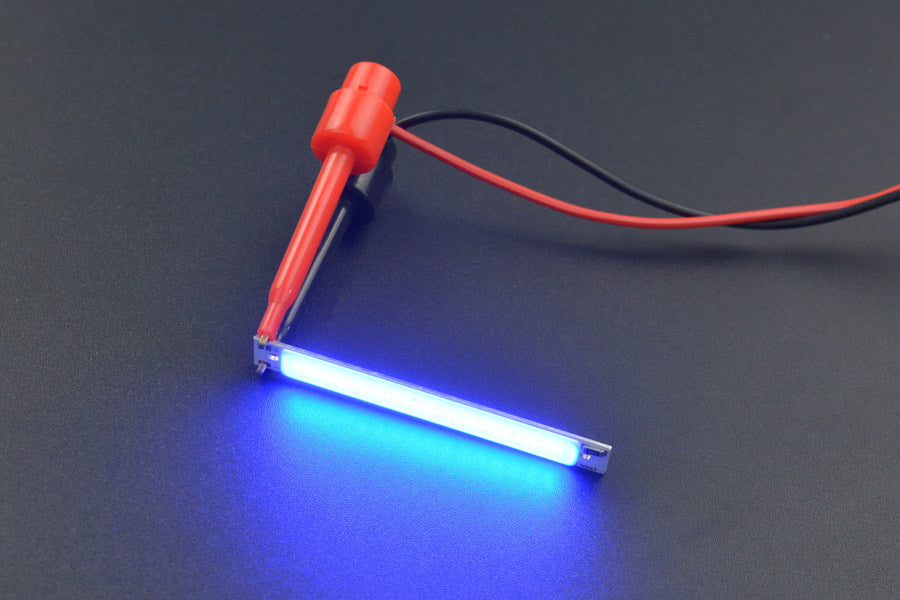 5V COB LED Strip Light - Blue