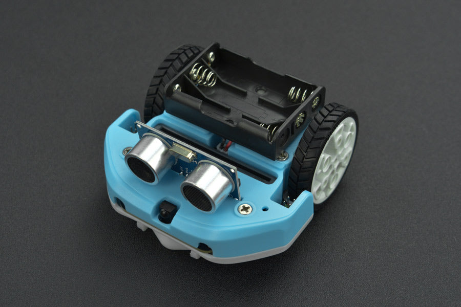 micro: Maqueen Lite with Skin (Blue) - micro:bit Educational Programming Robot Platform