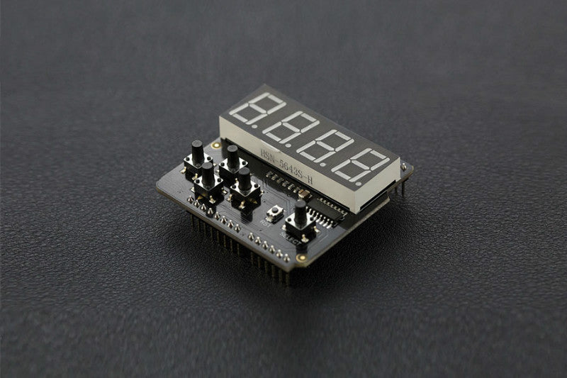 7 Segment LED Keypad Shield For Arduino